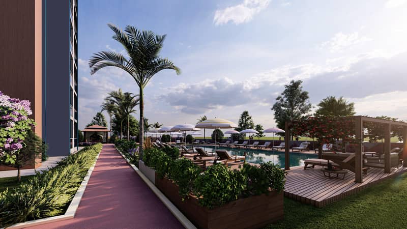 Residential complex with swimming pool, 250 metres to the sea, Erdemli, Mersin, Turkey — photo 9