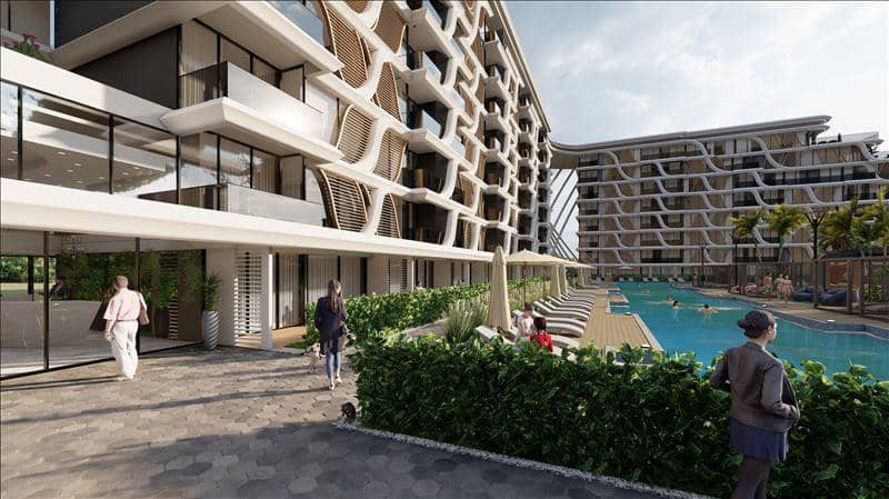 New premium residence with swimming pools and a spa area near a beach, Antalya, Turkey — photo 20
