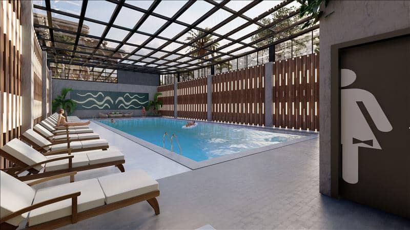 New premium residence with swimming pools and a spa area near a beach, Antalya, Turkey — photo 18