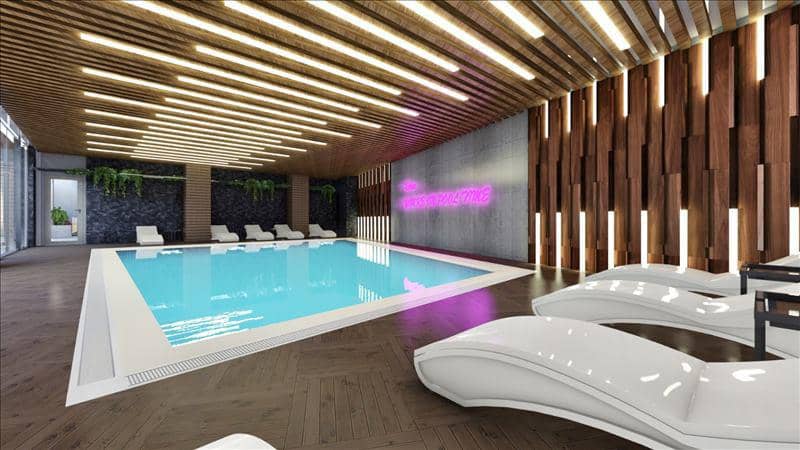New residence with swimming pools and a pnoramic view near a beach, Antalya, Turkey — photo 7