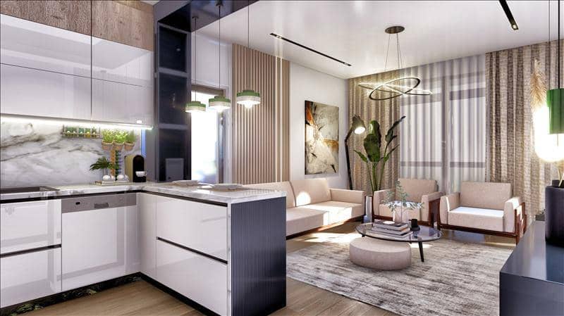 New residence with swimming pools and a pnoramic view near a beach, Antalya, Turkey — photo 4