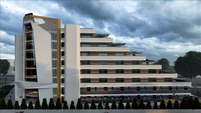 New residence with swimming pools and a pnoramic view near a beach, Antalya, Turkey — photo 26