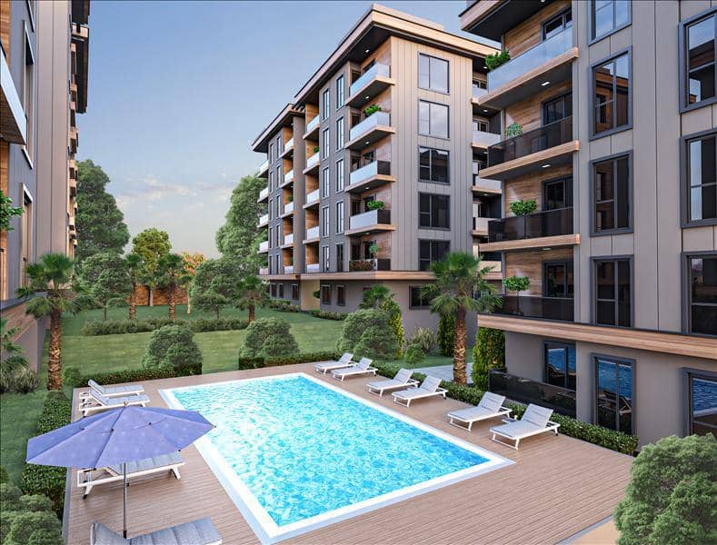 Residence with a swimming pool and a green area, Istanbul, Turkey — photo 3