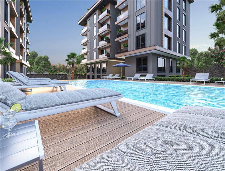 Residence with a swimming pool and a green area, Istanbul, Turkey — photo 4