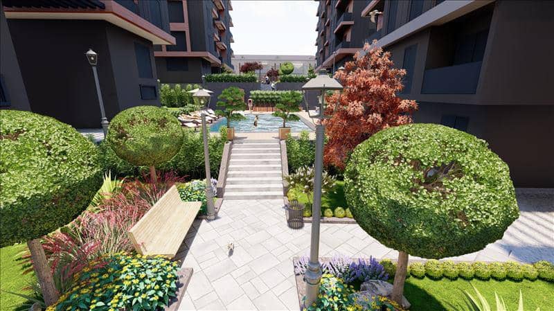 Residence with a swimming pool and a green area, Istanbul, Turkey — photo 7