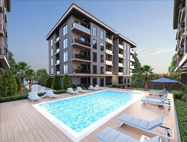 Residence with a swimming pool and a green area, Istanbul, Turkey — photo 2