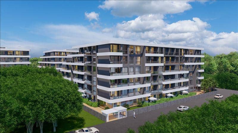 New residence with a swimming pool, a spa center and a private beach close to the airport, Alanya, Turkey — photo 17
