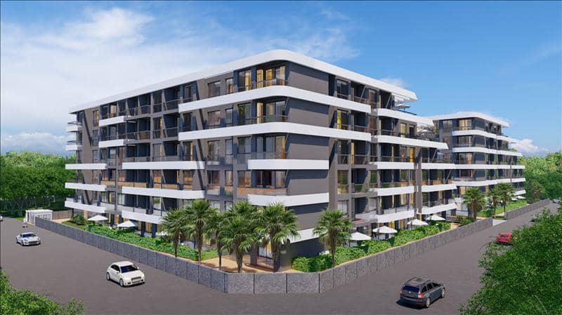 New residence with a swimming pool, a spa center and a private beach close to the airport, Alanya, Turkey — photo 18