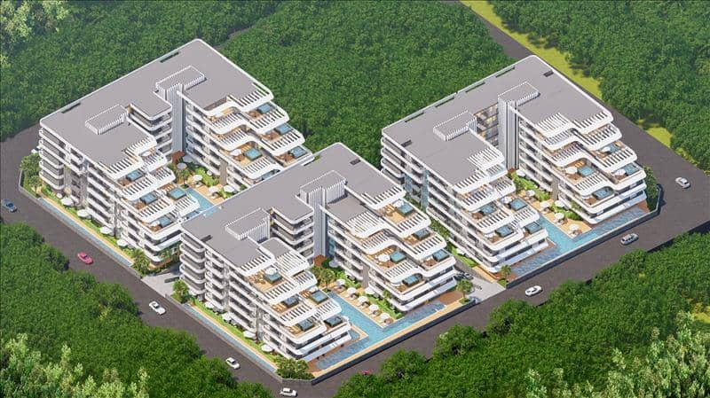New residence with a swimming pool, a spa center and a private beach close to the airport, Alanya, Turkey — photo 24