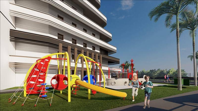 Residence with swimming pools, sports grounds and a private beach close to the airport, Alanya, Turkey — photo 16