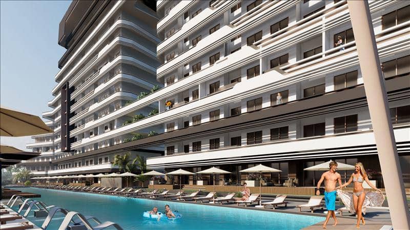 Residence with swimming pools, sports grounds and a private beach close to the airport, Alanya, Turkey — photo 12
