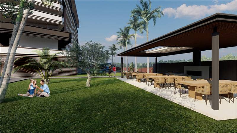 Residence with swimming pools, sports grounds and a private beach close to the airport, Alanya, Turkey — photo 15