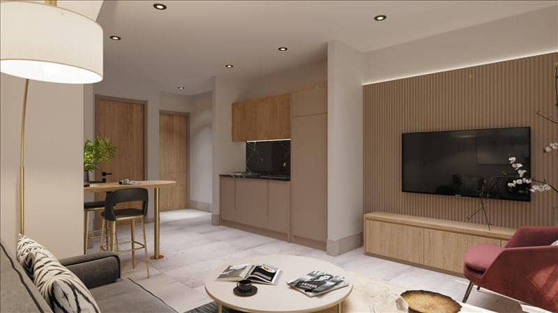 New complex of furnished apartments with 4 swimming pools, Oludeniz, Turkey — photo 5