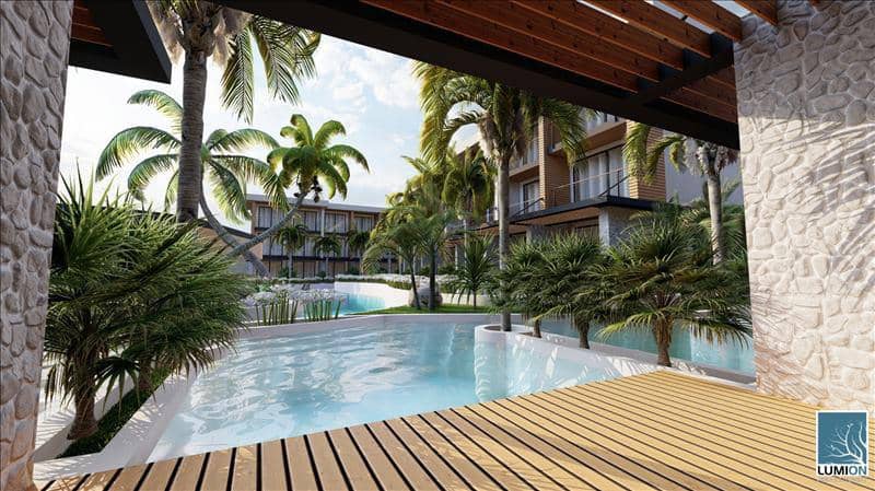 New complex of furnished apartments with 4 swimming pools, Oludeniz, Turkey — photo 14