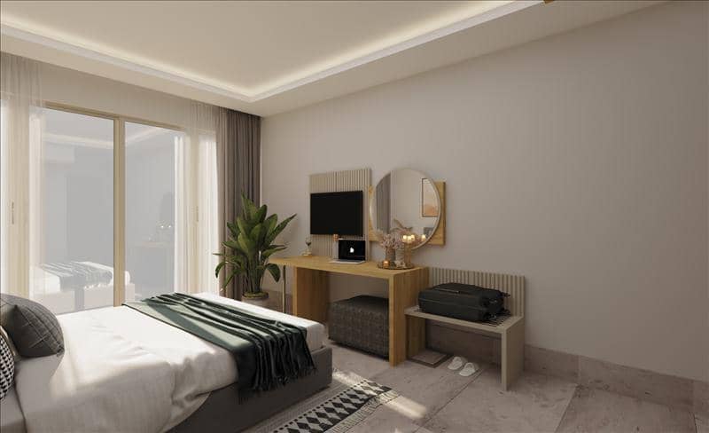 New complex of furnished apartments with 4 swimming pools, Oludeniz, Turkey — photo 9
