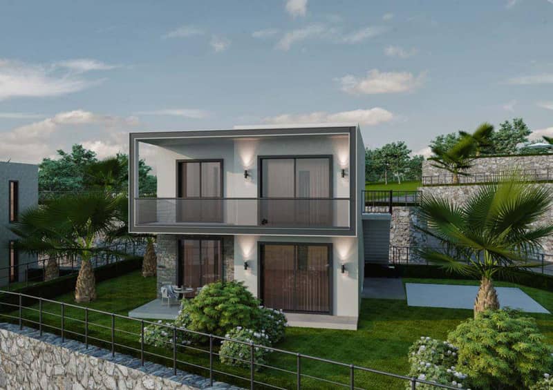 New residential complex with swimming pools, green areas and a shopping mall, Bodrum, Turkey — photo 12