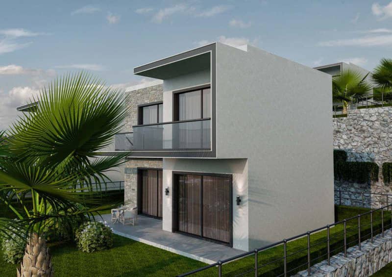 New residential complex with swimming pools, green areas and a shopping mall, Bodrum, Turkey — photo 16