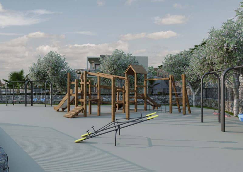 New residential complex with swimming pools, green areas and a shopping mall, Bodrum, Turkey — photo 21