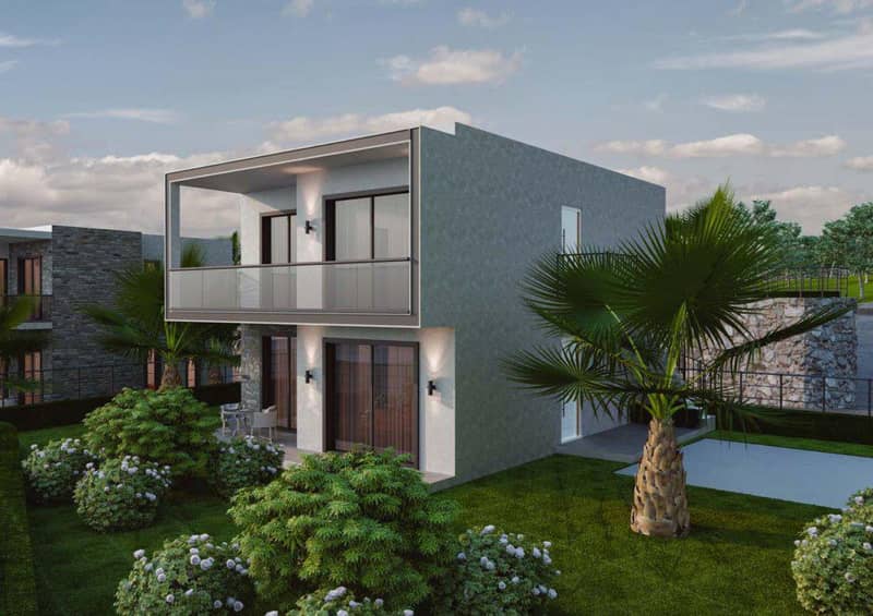 New residential complex with swimming pools, green areas and a shopping mall, Bodrum, Turkey — photo 13