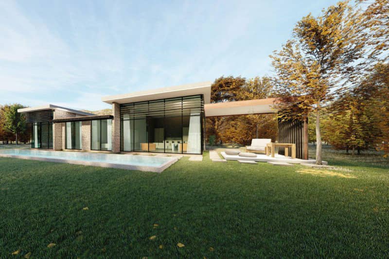 Complex of villas with swimming pools and green areas, Yalikavak, Turkey — photo 5