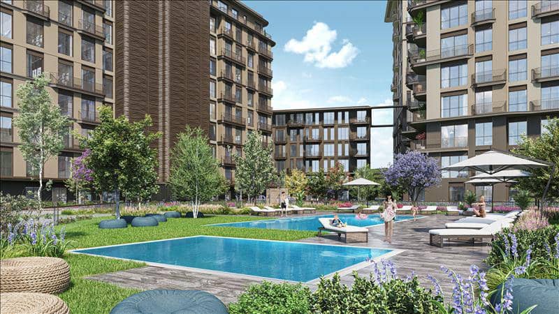 New high-quality residence with swimming pools near the forest, in the heart of Istanbul, Turkey — photo 4