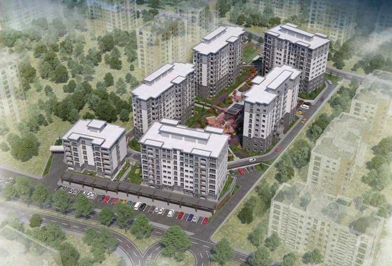 New residence with a swimming pool and greena reas near metro stations and highways, Istanbul, Turkey — photo 23