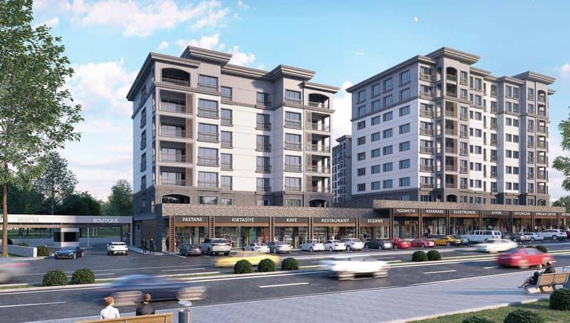 New residence with a swimming pool and greena reas near metro stations and highways, Istanbul, Turkey — photo 21