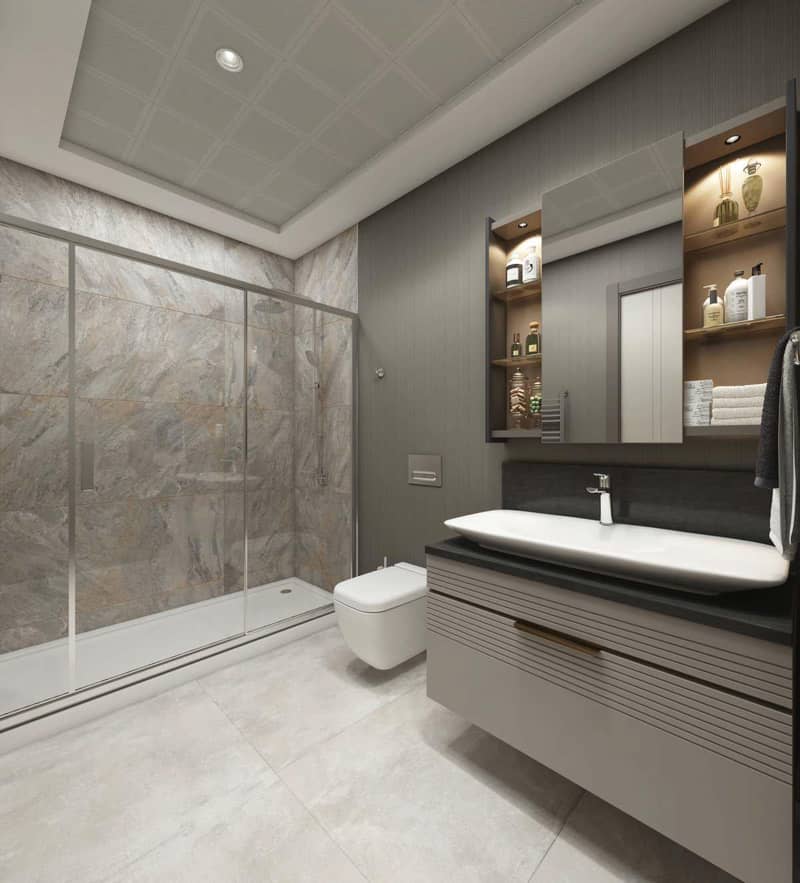 New residence with a swimming pool and greena reas near metro stations and highways, Istanbul, Turkey — photo 13