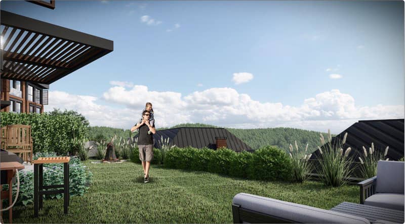 New residence with a swimming pool and a cafe on the outskirts of Istanbul, Turkey — photo 3