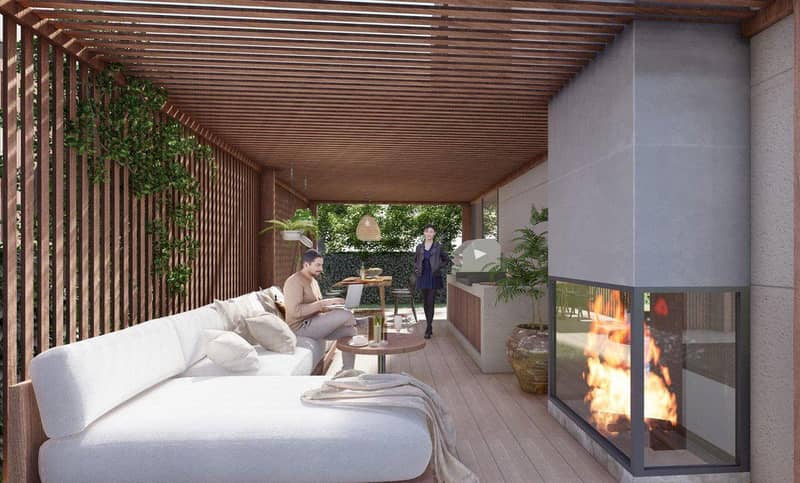 New complex of villas at 800 meters from the beach, on the outskirts of Istanbul, Turkey — photo 7