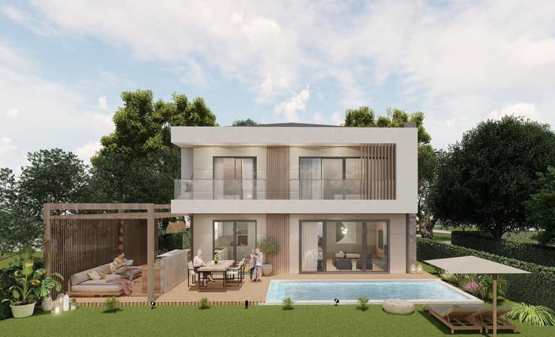 New complex of villas at 800 meters from the beach, on the outskirts of Istanbul, Turkey — photo 3