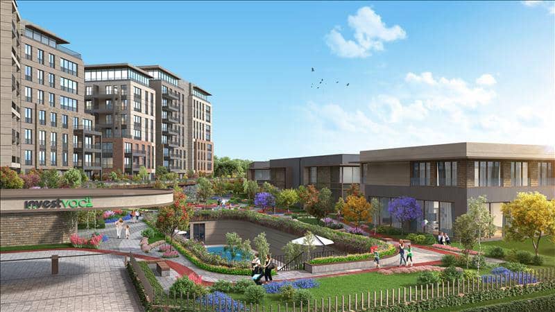 New residence with a swimming pool and green areas close to a highway, Istanbul, Turkey — photo 11