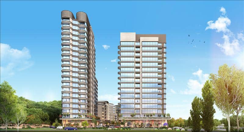 New residence with a swimming pool and green areas close to a highway, Istanbul, Turkey — photo 15
