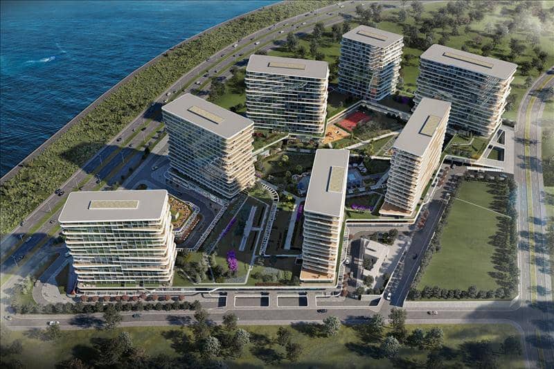 Prestigious residence with swimming pools, a tennis court and a kids' club, Zeytinburnu, Istanbul, Turkey — photo 22