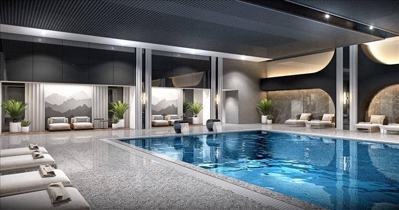 Prestigious residence with swimming pools, a tennis court and a kids' club, Zeytinburnu, Istanbul, Turkey — photo 5