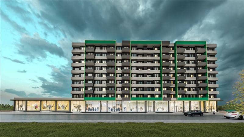 New residence with a swimming pool and an underground parking at 550 meters from the sea, Mersin, Turkey — photo 12
