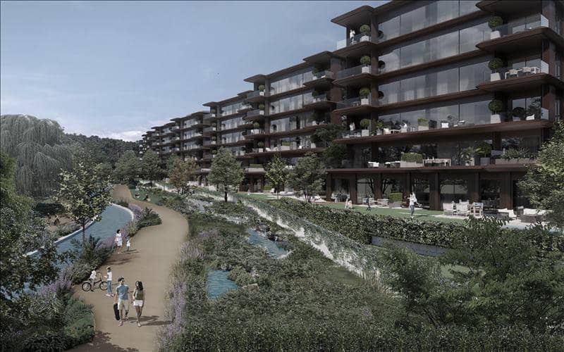 Residence with swimming pools and a spa center close to a metro station and the airport, Istanbul, Turkey — photo 21