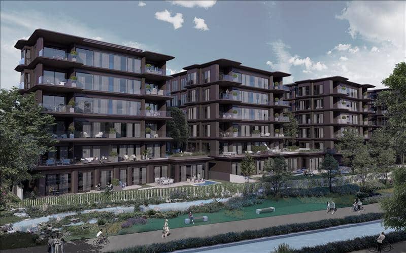 Residence with swimming pools and a spa center close to a metro station and the airport, Istanbul, Turkey — photo 2