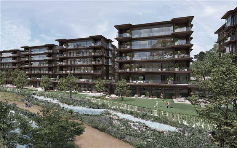 Residence with swimming pools and a spa center close to a metro station and the airport, Istanbul, Turkey — photo 23