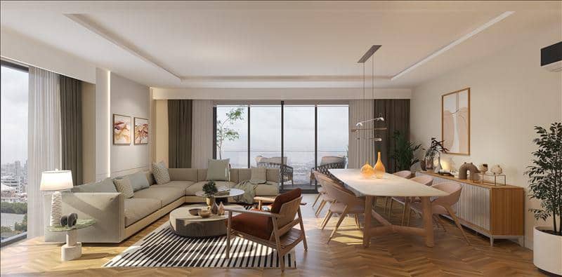 Residence with a garden and co-working areas in front of the metro station, Istanbul, Turkey — photo 3