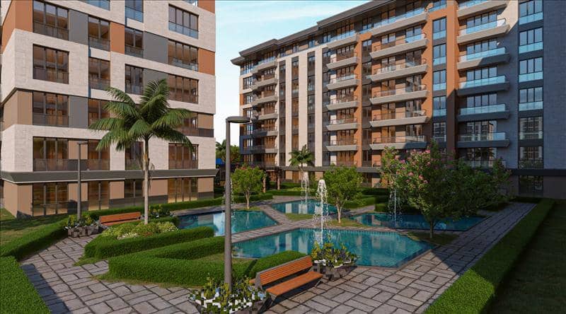 New residence with a swimming pool and an underground parking, Istanbul, Turkey — photo 2