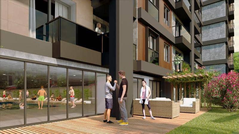 New residence with a swimming pool and an underground parking, Istanbul, Turkey — photo 5