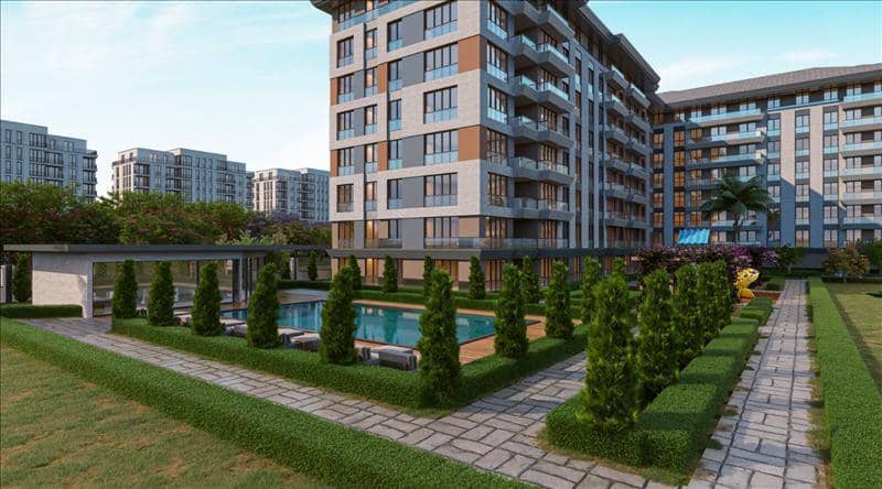 New residence with a swimming pool and an underground parking, Istanbul, Turkey — photo 3