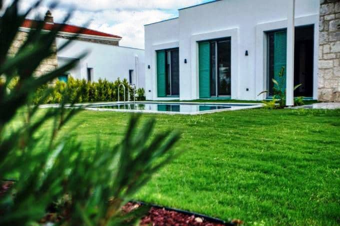 Мини-комплекс вилл с бассейнами в Гюндогане, Бодрум, Турция — фото 4