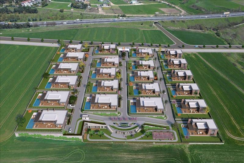 Комплекс вилл с бассейнами, Стамбул, Турция — фото 29