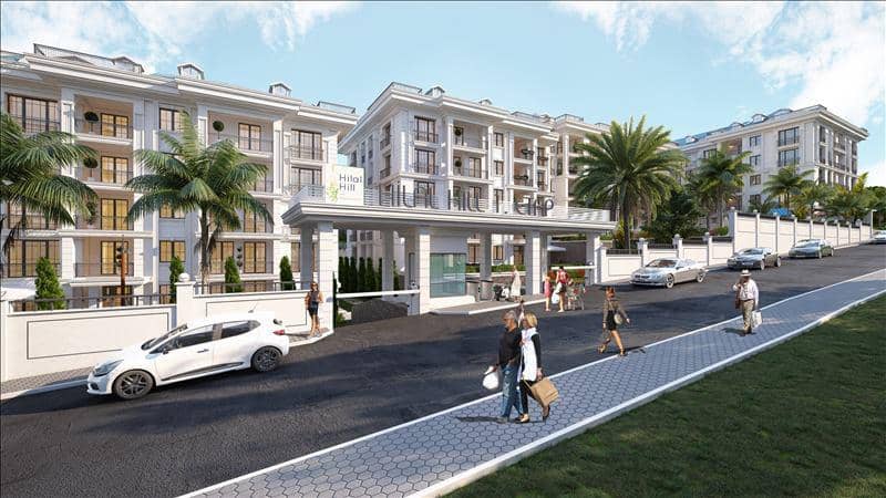 Residential complex with a swimming pool and around-the-clock security close to the beach, Istanbul, Turkey — photo 16