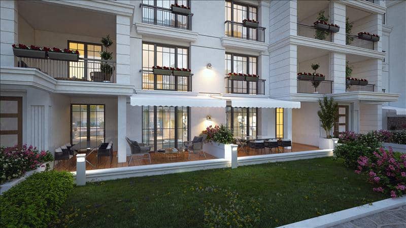 Residential complex with a swimming pool and around-the-clock security close to the beach, Istanbul, Turkey — photo 4
