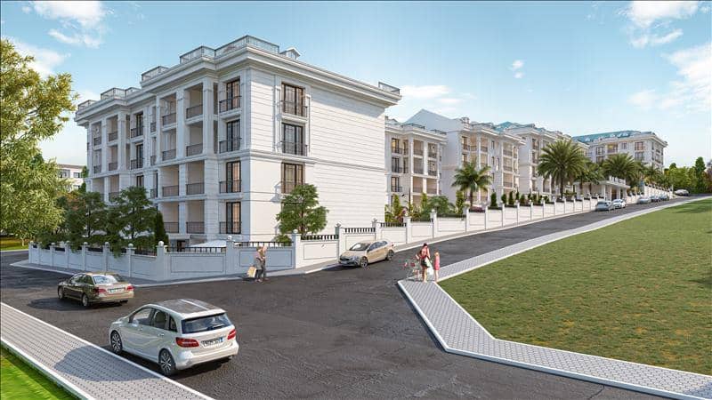 Residential complex with a swimming pool and around-the-clock security close to the beach, Istanbul, Turkey — photo 17