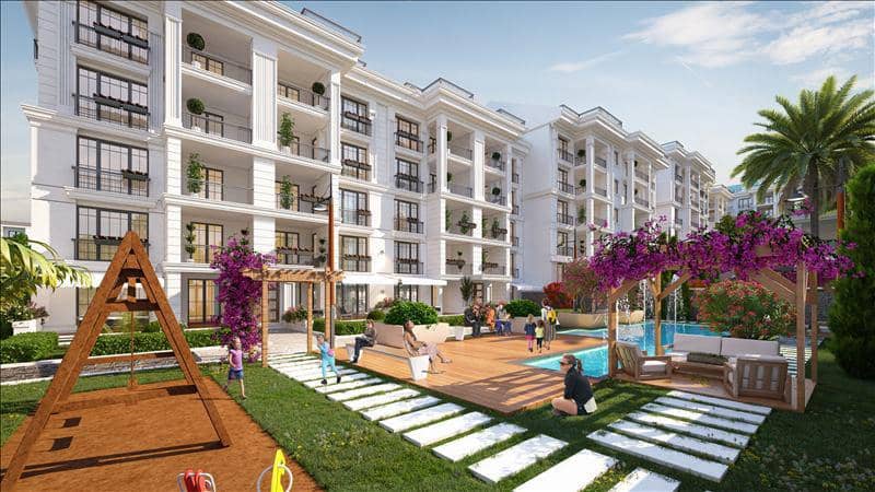 Residential complex with a swimming pool and around-the-clock security close to the beach, Istanbul, Turkey — photo 5