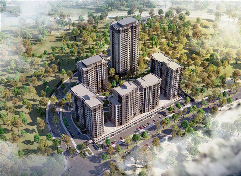 Новый эилой комплекс с бассейном, спа-центром и зелеными зонами, Стамбул, Турция — фото 13